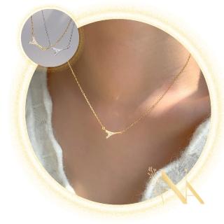 【NANA】母親節禮物 娜娜 法國巴黎鐵塔水鑽項鍊 NA091907(項鍊)