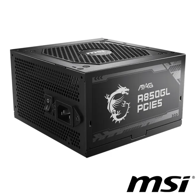 【MSI 微星】MAG A850GL PCIE5 80PLUS 金牌 電源供應器