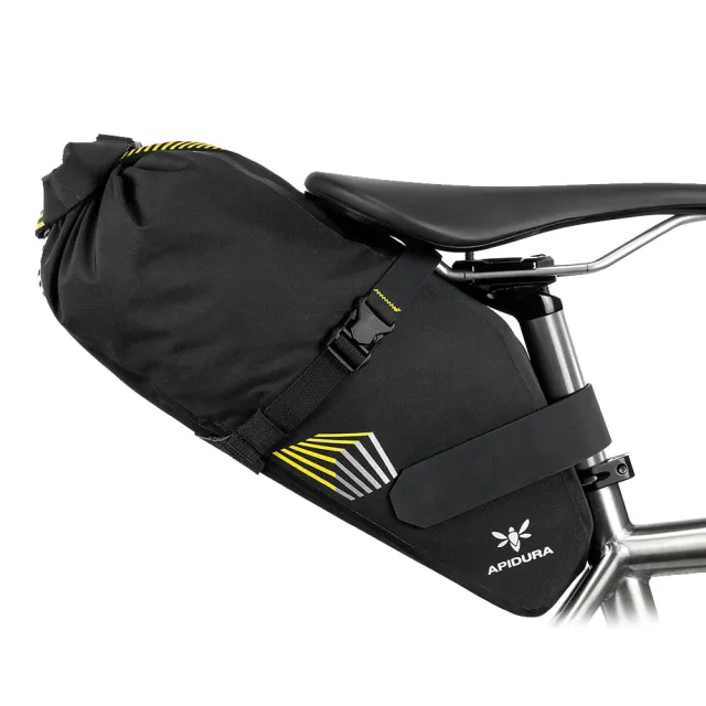 【Apidura】Racing 防水座墊包_7L+Racing 防水三角車架包_2.4L(B2AP-PRL-BK07LN+B2AP-FRM-BKL24N)