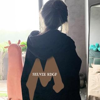 【Amirr 艾米爾】★設計感M字母寬鬆連帽衛衣(女上衣/長袖/帽T)