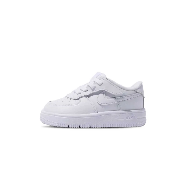 NIKE 耐吉 Air Force 1 Low Easyon 童鞋 小童 白色 全白 小白鞋 魔鬼氈 包覆 休閒鞋 FN0236-111