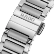 【Rado 雷達表】DiaStar鑽星系列 創始型 碳化鈦金屬陶瓷紋飾機械錶-灰色38mm R05(R12160103 防水100米)