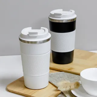 【HoLi】陶瓷內膽咖啡保溫杯 510ml(陶瓷隨行杯  隨行咖啡杯 陶瓷保溫杯)(保溫瓶)