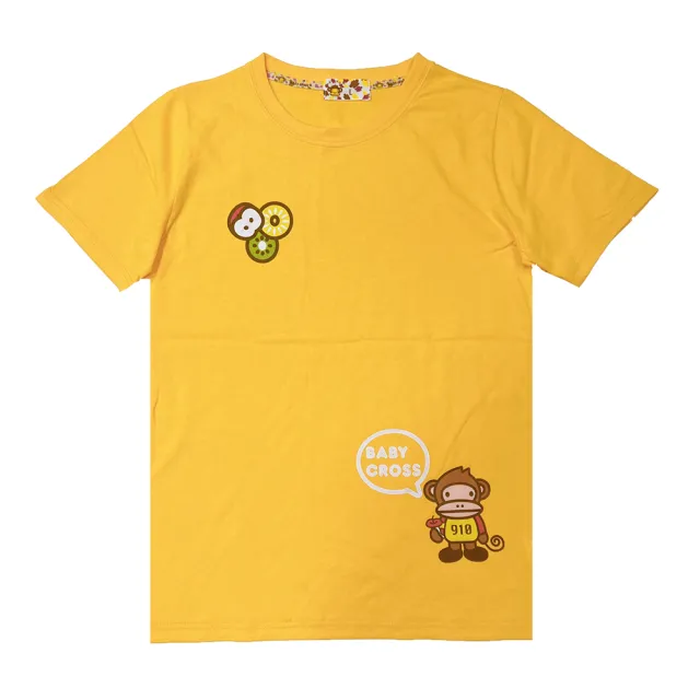 【YAKPAK】台灣製透氣Baby棉小猴子印花短袖T恤(夏日限定衝銷售)