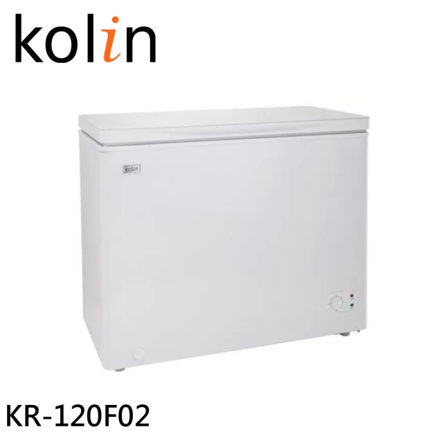 Kolin 歌林 200L上掀式冷凍櫃 臥式冷藏/冷凍二用冰櫃-白(KR-120F02)