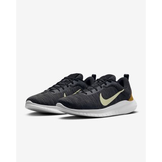 【NIKE 耐吉】慢跑鞋 運動鞋 FLEX EXPERIENCE RN 12 男鞋 黑金(DV0740002)