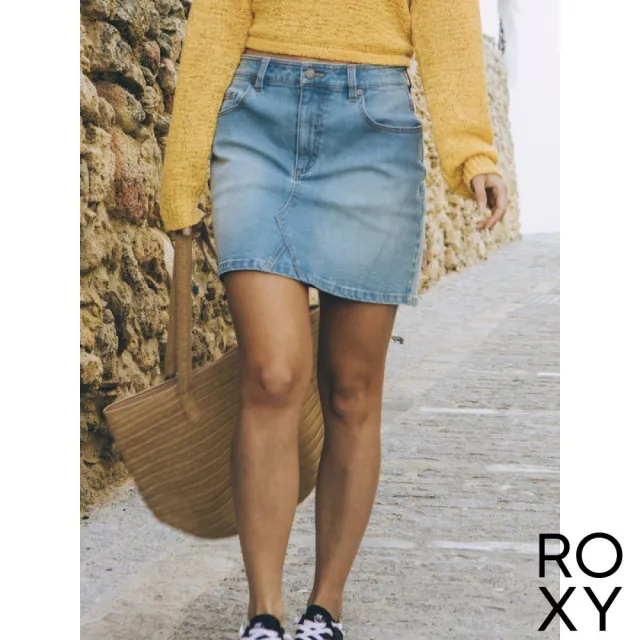 【ROXY】女款 女裝 短裙 LOVELY ROMANCE MID(藍色)