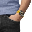 【TISSOT 天梭 官方授權】SIDERAL S系列 坤達配戴款 鍛造碳纖維 機械腕錶 母親節 禮物(T1454079705700)