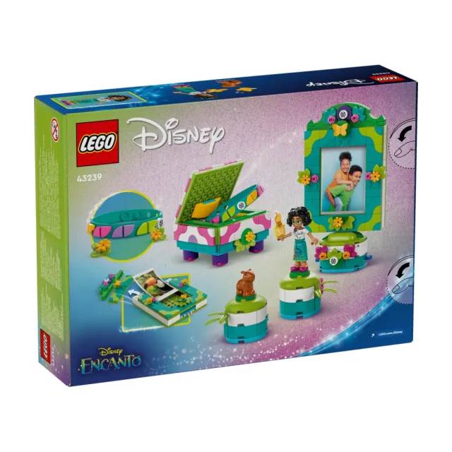 【LEGO 樂高】迪士尼系列 43239 米拉貝兒的相框和珠寶盒(Mirabel’s Photo Frame and Jewelry Box)