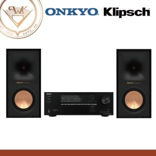 【Klipsch】R-50M書架喇叭+Onkyo TX-NR5100擴大機 兩聲道組合