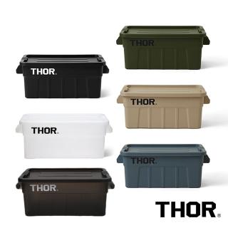 【THOR】THOR BOX 收納箱 53L(透黑/黑色/軍綠/沙棕/灰藍/透明)