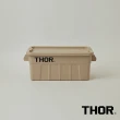 【THOR】THOR BOX 收納箱 53L(透黑/黑色/軍綠/沙棕/灰藍/透明)