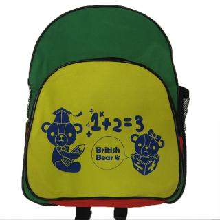 【SNOW.bagshop】母親節禮物 後揹包小容量可A4紙二外側放置水瓶防水尼龍部低年級郊遊幼園上學小簿子男女適