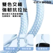 【CityBoss】Type-C to USB 120CM 透明發光傳輸充電線(適用 iPhone15 安卓 三星 OPPO)