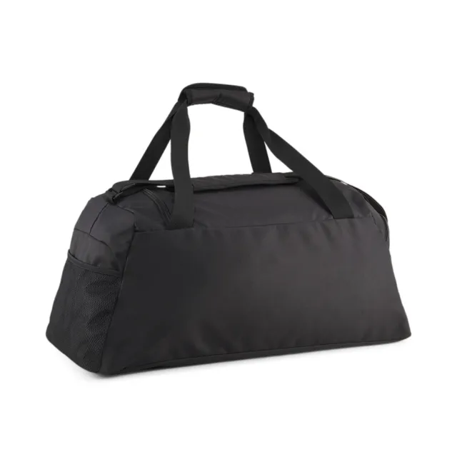 【PUMA】包包 健身包 手提包 肩背包 旅行袋 男 女 Fundamentals 中袋 運動 休閒 黑色(09033301)