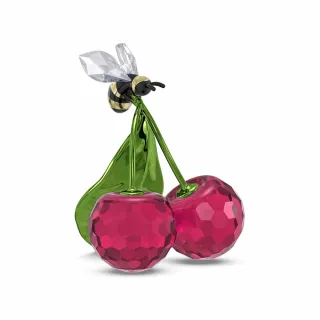 【SWAROVSKI 官方直營】Idyllia蜜蜂與櫻桃(限量商品)