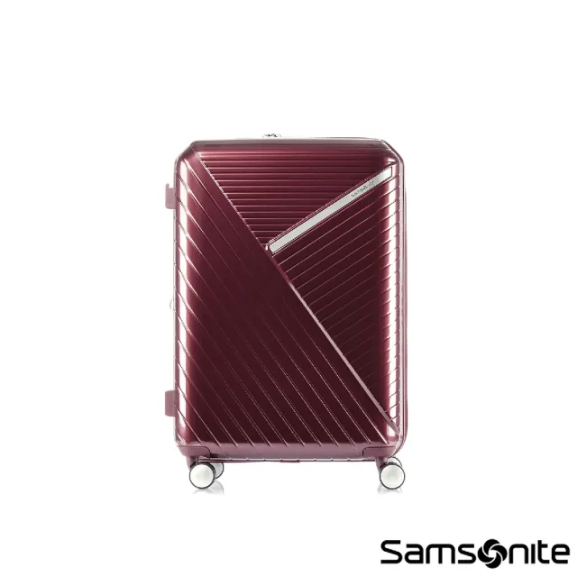 【Samsonite 新秀麗】25吋 ROBEZ 可擴充PC防盜拉鍊TSA行李箱(多色可選)