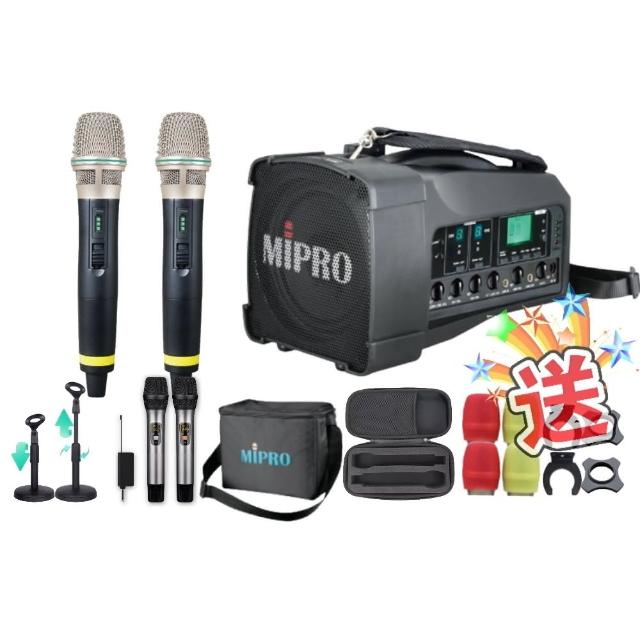 【MIPRO】MA-100D雙頻5.8G無線喊話器擴音機(手持/領夾/頭戴街頭藝人學校教學會議場所/音響設備)