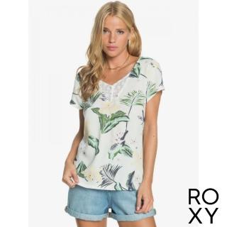 【ROXY】女款 女裝 短袖上衣 PARADISE STORIES(白色)