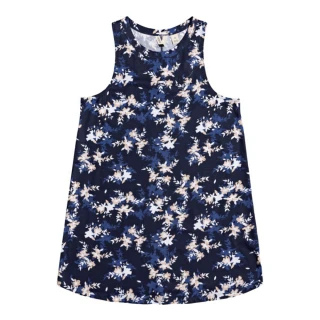 【ROXY】女款 女裝 無袖連身短裙洋裝 VALUE LINE TEE DRESS(海軍藍)
