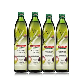 【西班牙美洛莉】晶藏-特級冷壓初榨橄欖油(750mlX2+500mlX2)