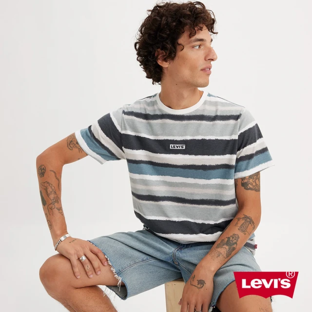 LEVIS 男款 寬鬆版牛仔襯衫 / 經典藍 人氣新品 A1