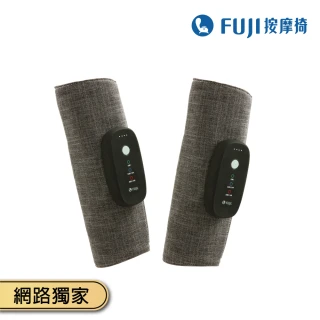 【FUJI】摩塑美腿按摩器 FE-594(2入組;氣壓;溫感;腿部按摩;無線使用;momo獨家)