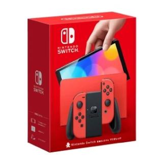 【Nintendo 任天堂】Switch OLED款式 亮麗紅主機(臺灣公司貨)
