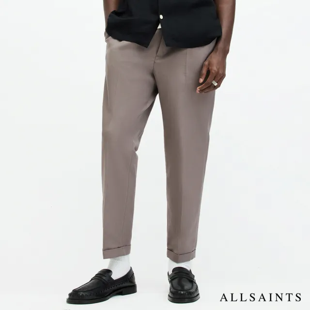 【ALLSAINTS】TALLIS 中腰九分打摺西裝長褲 MM070Y(修身版型)