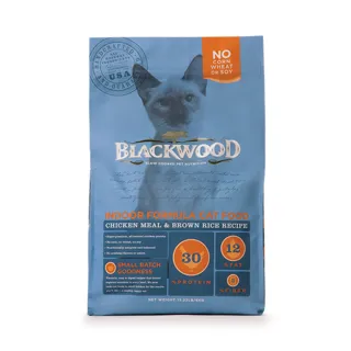 【BLACKWOOD 柏萊富】室內貓全齡優活配方-雞肉+糙米(13.23lb/6kg)