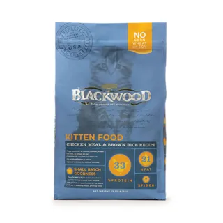 【BLACKWOOD 柏萊富】特調幼貓成長配方-雞肉+糙米(13.23lb/6kg)