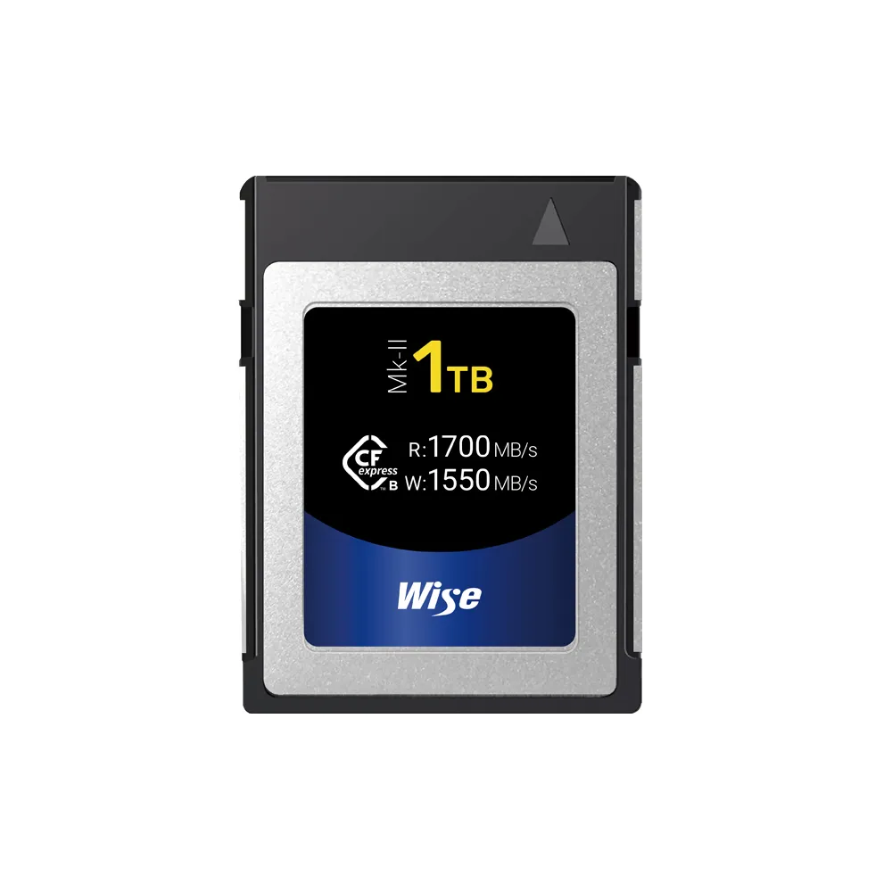 【Wise 裕拓】1TB CFexpress Type B Mk-II 高速記憶卡(公司貨)