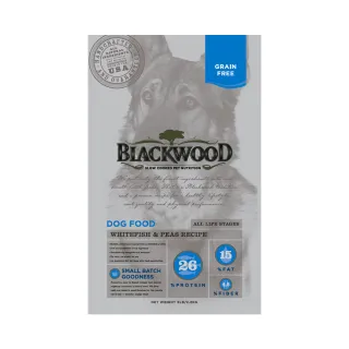【BLACKWOOD 柏萊富】極鮮無穀全齡低敏呵護配方-白鮭魚+豌豆(5lb/2.2kg)