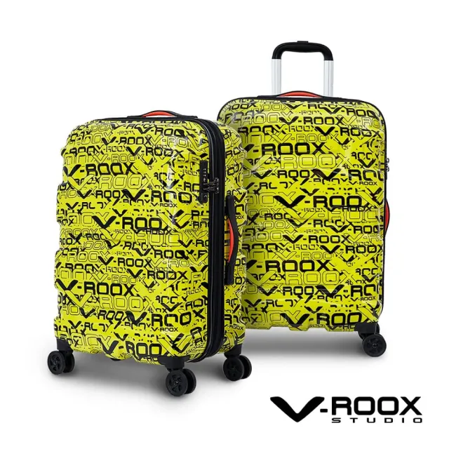 【V-ROOX STUDIO】母親節 24吋 26吋 27吋 中短程旅行推薦硬殼拉鏈行李箱(方形箱 防爆拉鏈箱 可擴充箱)