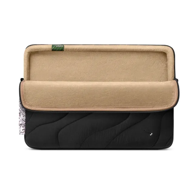 【tomtoc】地球紋理 熔岩過境 黑 筆電包內袋 適用14吋MacBook Pro M3新款適用(內膽、內袋、手拿包)