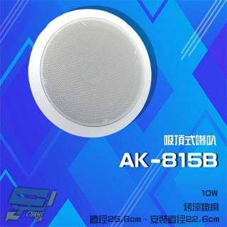 【CHANG YUN 昌運】AK-815B 10W 崁頂烤漆鐵網喇叭 吸頂式喇叭
