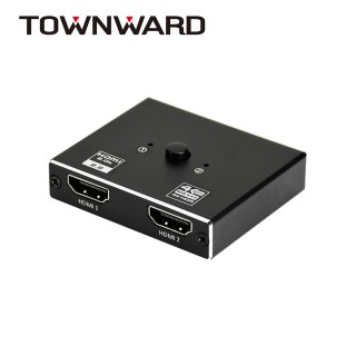 【TOWNWARD 大城科技】HDMI 2.0 二進一出 一進二出 雙向切換器(電視 電腦 2進1出 or 1進2出 型號:HSW-2111)