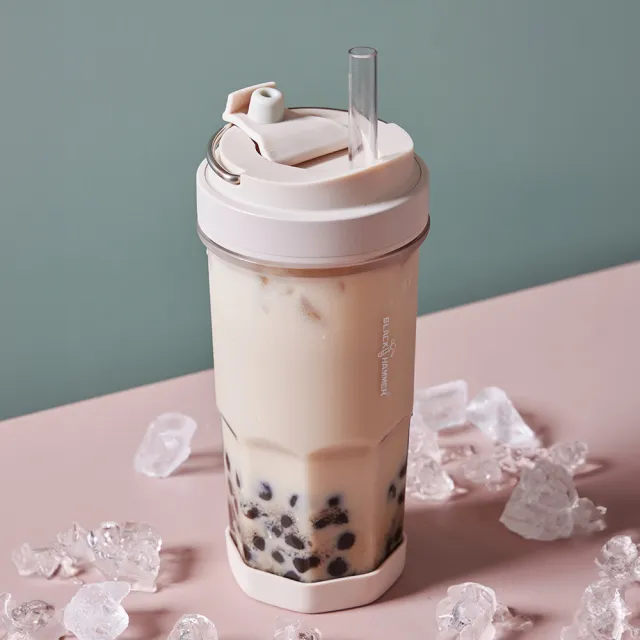 【BLACK HAMMER】HO飲手提ECOZEN輕透隨行杯-980ml(五色任選)
