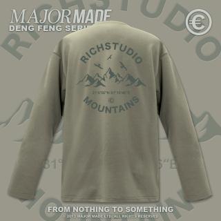 【MAJOR MADE】OUTDOOR厚膠長TEE(長袖上衣/T-shirt/圖案T恤)