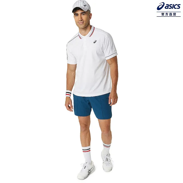 【asics 亞瑟士】POLO 衫 男款  網球上衣(2041A287-100)