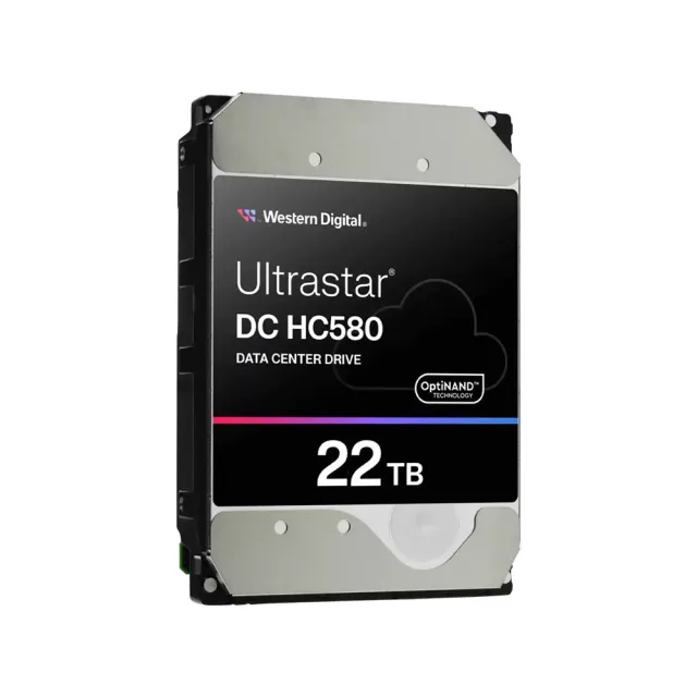 【WD 威騰】Ultrastar DC HC580 22TB 3.5吋企業級硬碟(0F62785)