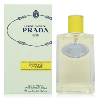 【PRADA 普拉達】Infusion dYlang 依蘭精粹淡香精 EDP 100ml(平行輸入)