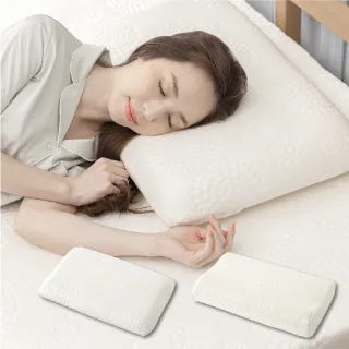 【Fulux 弗洛克】海藻SPA記憶枕 60D高密度泡綿 100%台灣製(標準型/曲線型)