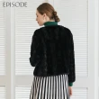 【EPISODE】高雅輕奢保暖簡約短版皮草外套E35012