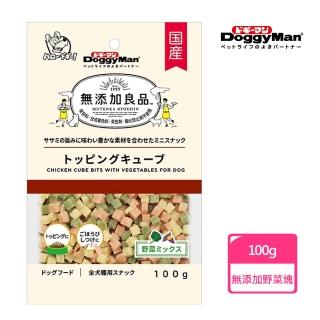 【Doggy Man】無新增良品魚肉風味野菜塊 100g(寵物零食)