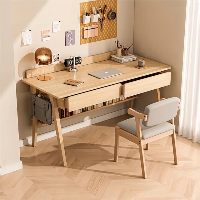 實木 書桌