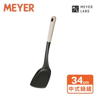 【MEYER 美亞】不沾鍋專用耐熱中式鍋鏟34cm(Accent系列)