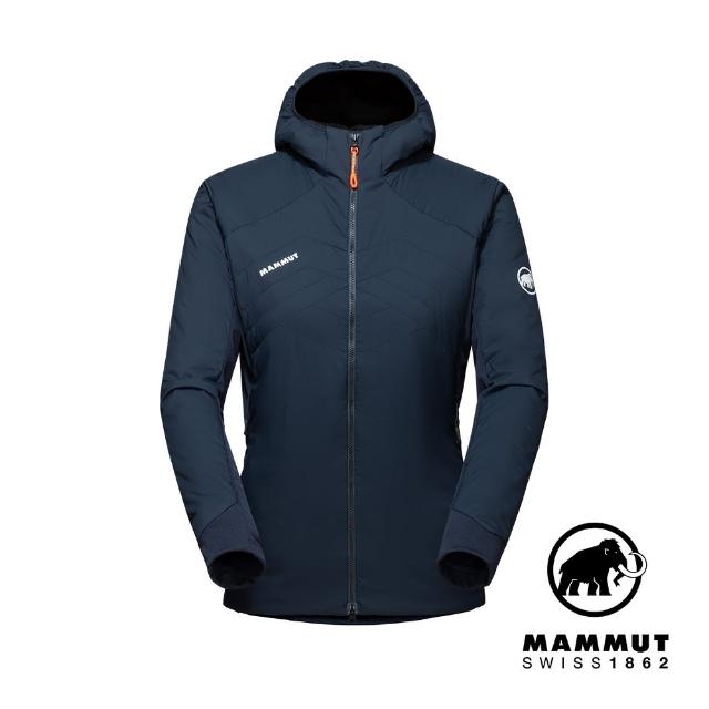 【Mammut 長毛象】Rime Light IN Flex Hooded 機能化纖連帽外套 海洋藍 女款 #1013-02160