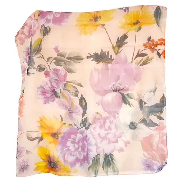 【iTa.a】交換禮物 100%義大利制造雪紡小方巾(時尚.機能.環保-歐洲工藝普及版23)