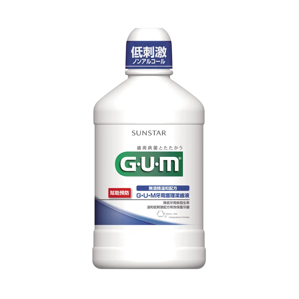 【GUM】牙周護理潔齒液(500ml)